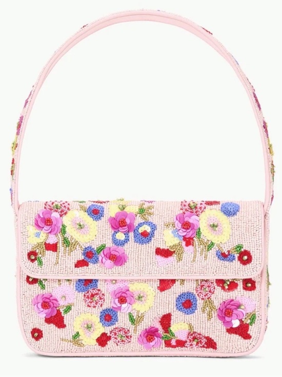 STAUD Handbags - NWT • STAUD wallflowers beaded bag